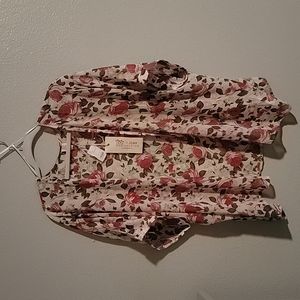 Rose Pattern Kimono